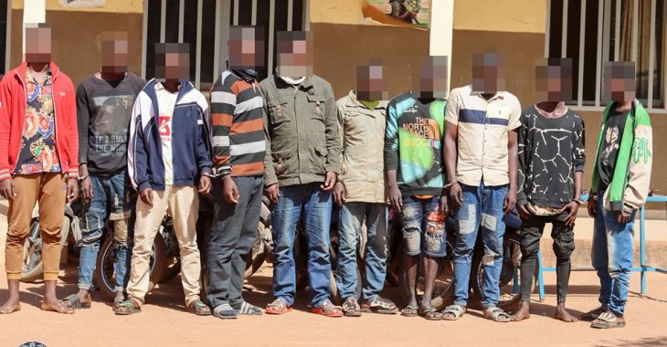 Ouagadougou : Deux réseaux de présumés malfrats démantelés par la Police