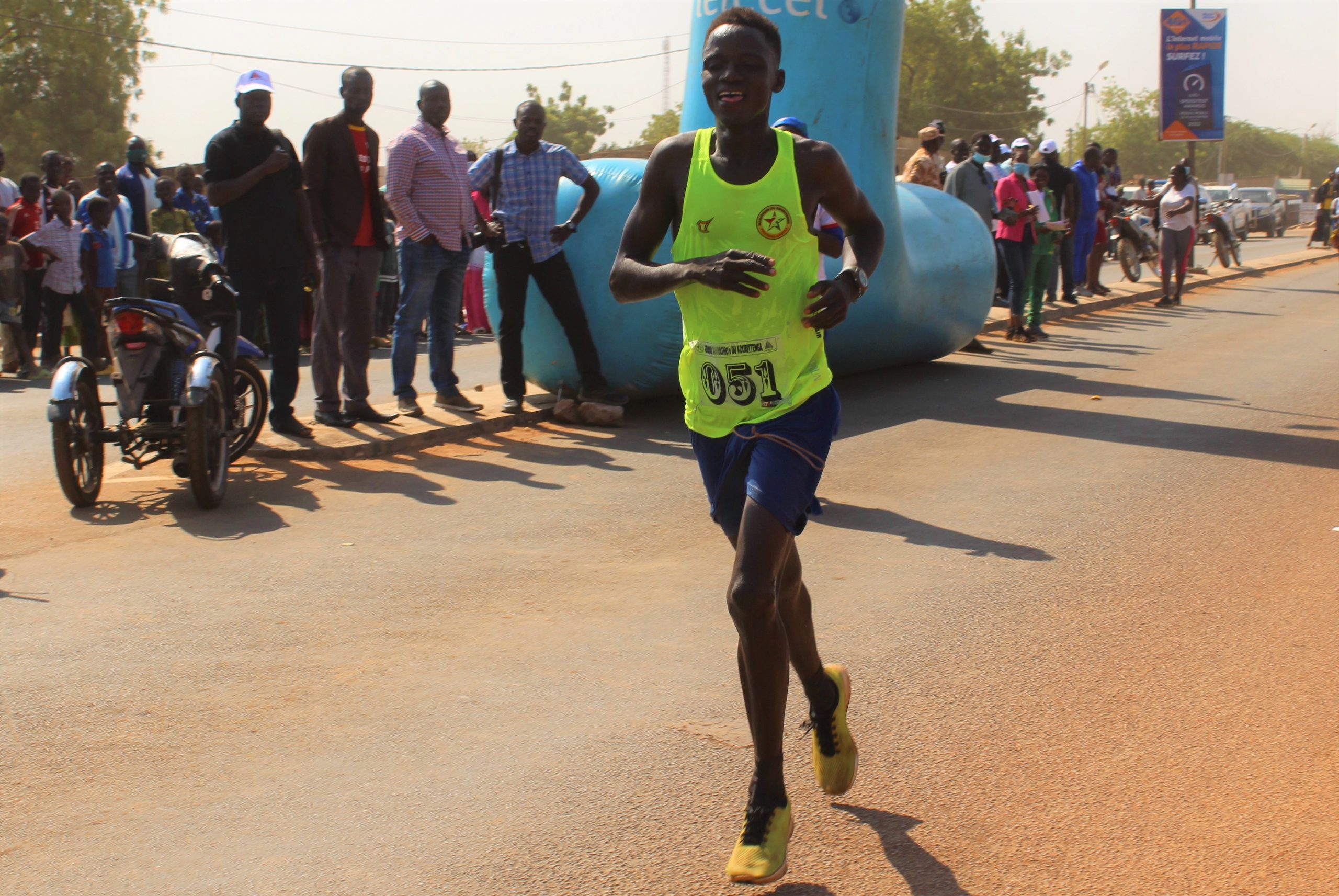 Inoussa Simporé, la passion du marathon