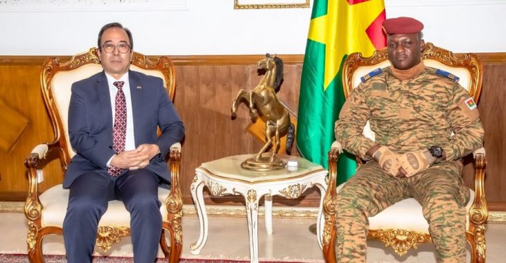 Etats-Unis-Burkina Faso : Le sous-secrétaire d’Etat américain pour l’Afrique de l’Ouest échange avec le Chef de l’Etat