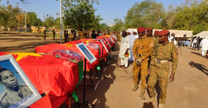 Burkina: Thomas Sankara réinhumé sur les lieux de son assassinat