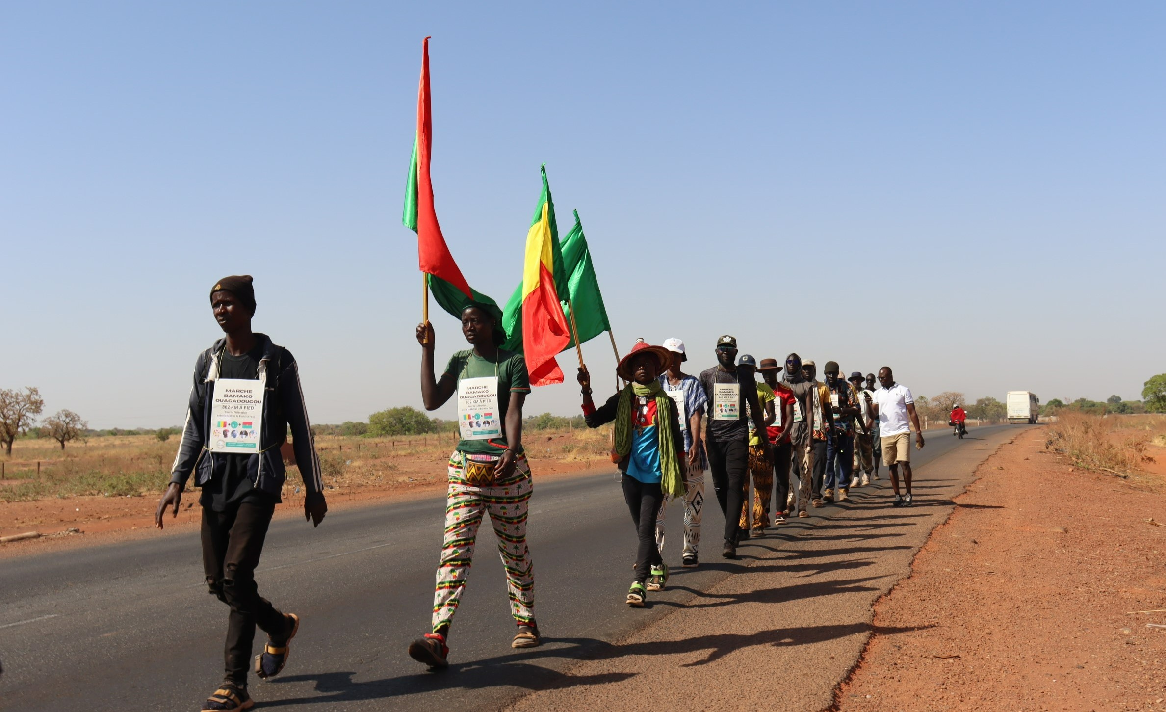 Ouaga-Bamako : 862 km à pied pour le fédéralisme
