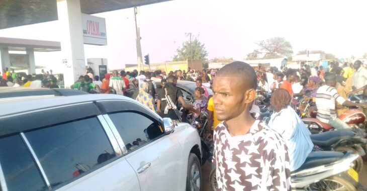 Dori: le carburant est arrivé, le désordre aussi