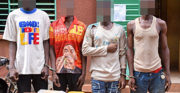 Burkina : Un réseau de trafic de stupéfiants démantelé et une cache d’armes découverte par la Police Nationale