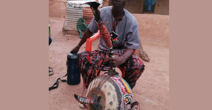 Le kunkolo (ou ngoni), l'instrument de musique des guerriers nuni