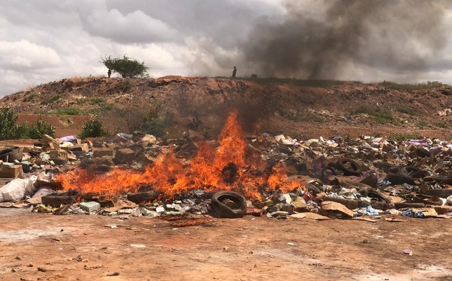 Burkina: 33 tonnes de drogues incinérées