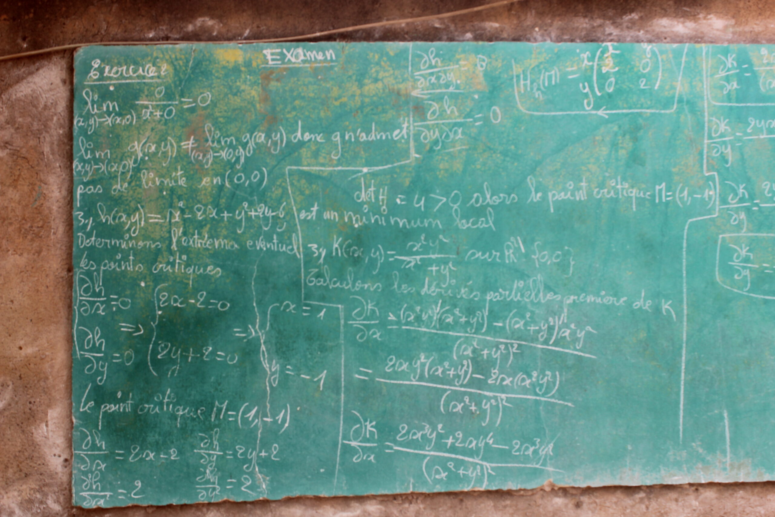 Burkina Faso: les maths, la bête noire des élèves