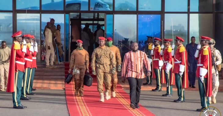 Burkina: Le Capitaine Ibrahim Traoré à Saint Pétersbourg pour le sommet « Russie-Afrique » :