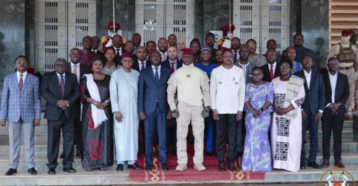 Situation sécuritaire : Le conseil de Paix et de Sécurité de l’Union africaine échange avec le Chef de l’Etat