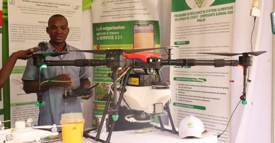 Burkina : à la découverte des drones agricoles