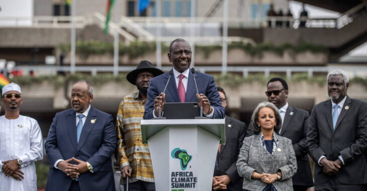 Sommet africain pour le climat : La "déclaration de Nairobi" est née