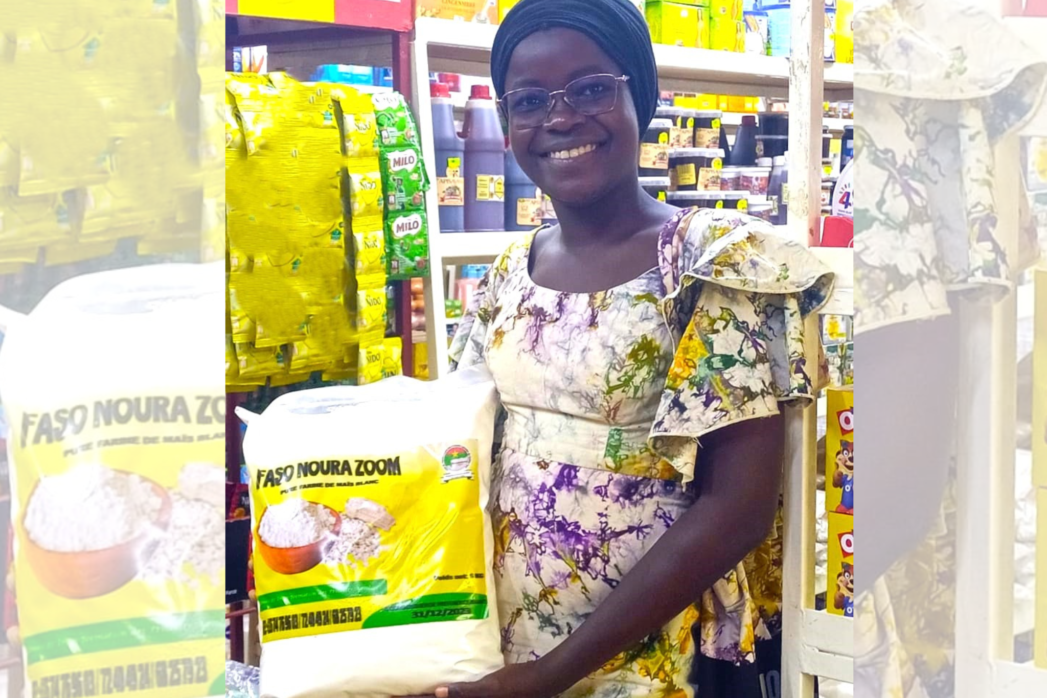 Burkina: A Koudougou, Sahida Ilboudo et son  business de la farine