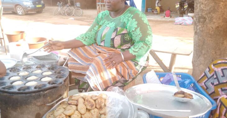 A Ouagadougou, Brigitte Badolo créé son or avec ses galettes et sa bouillie de mil