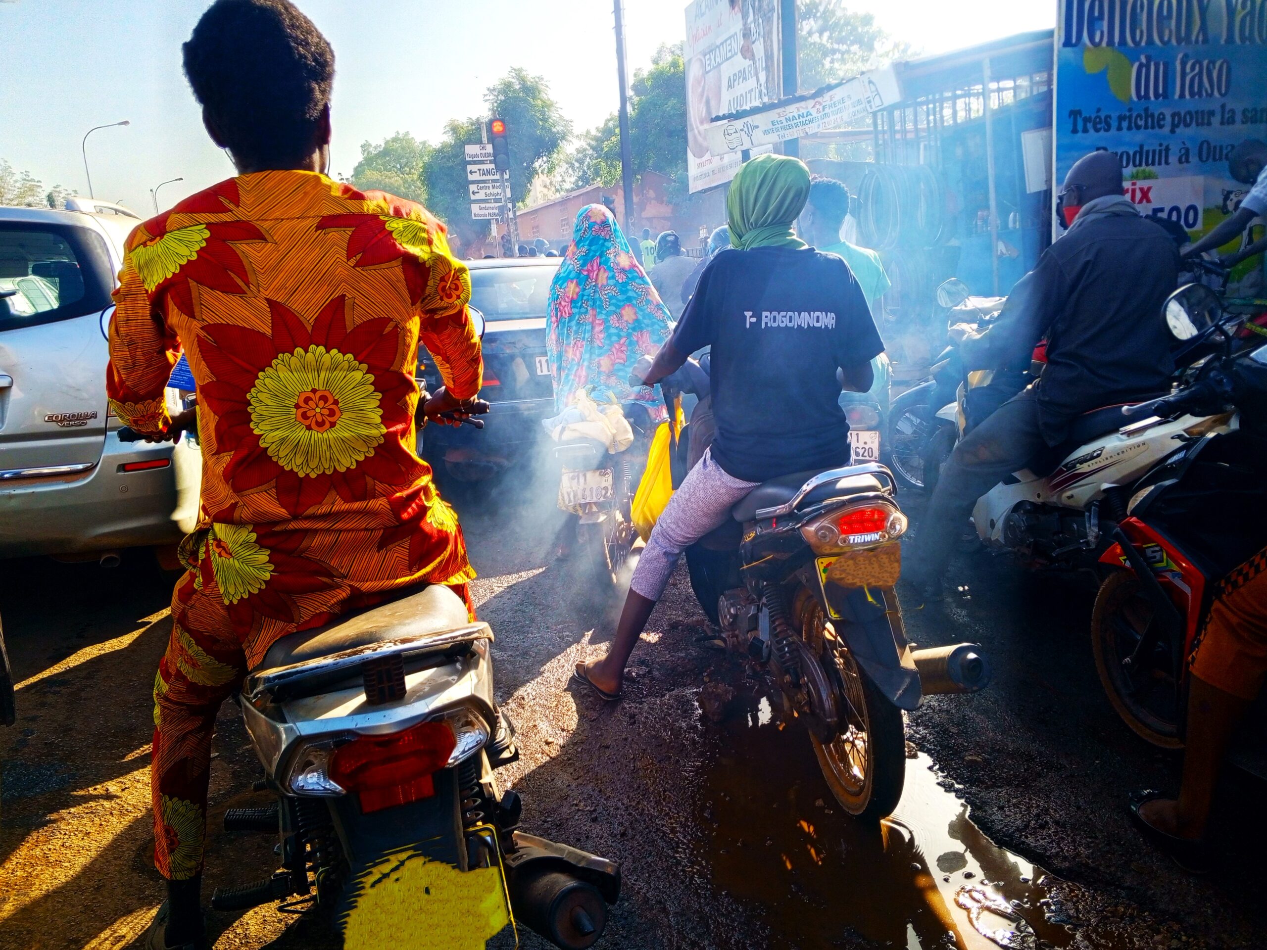 Ouagadougou : Une pollution à deux roues