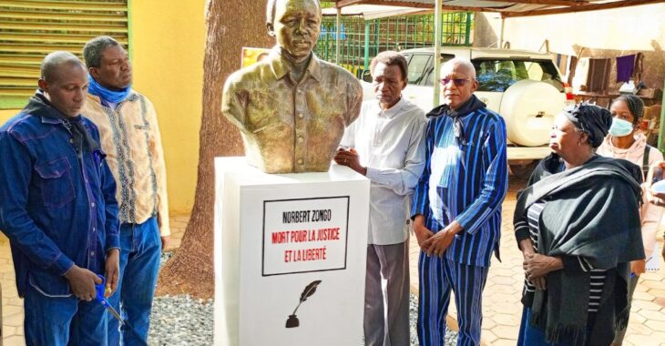 13-Décembre : dévoilement de buste à Gounghin, lettre à Macron à Koulouba
