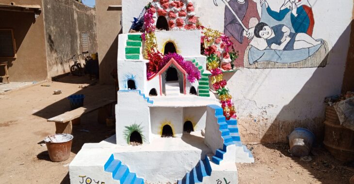 Kologh Naaba: Les enfants rivalisent de talents pour la demeure du petit Jésus