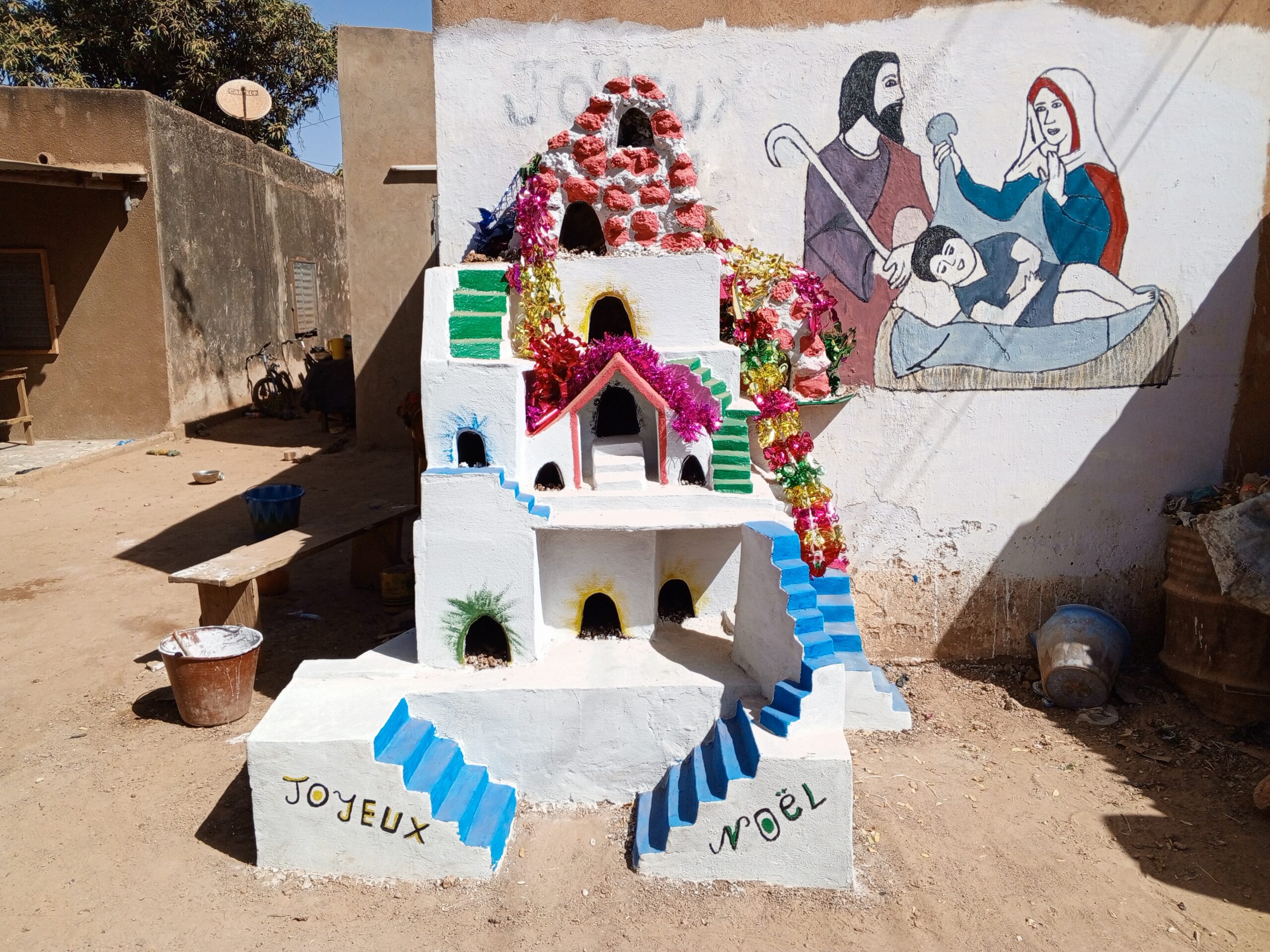 Kologh Naaba: Les enfants rivalisent de talents pour la demeure du petit Jésus