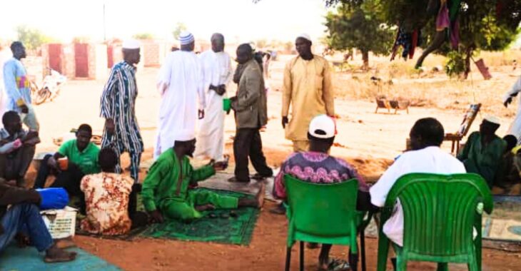 Le Baptême de Mariam, occasion de réjouissance sur le site des déplacés à 𝐋𝐢𝐨𝐮𝐝𝐨𝐮𝐠𝐨𝐮 (Kongoussi)
