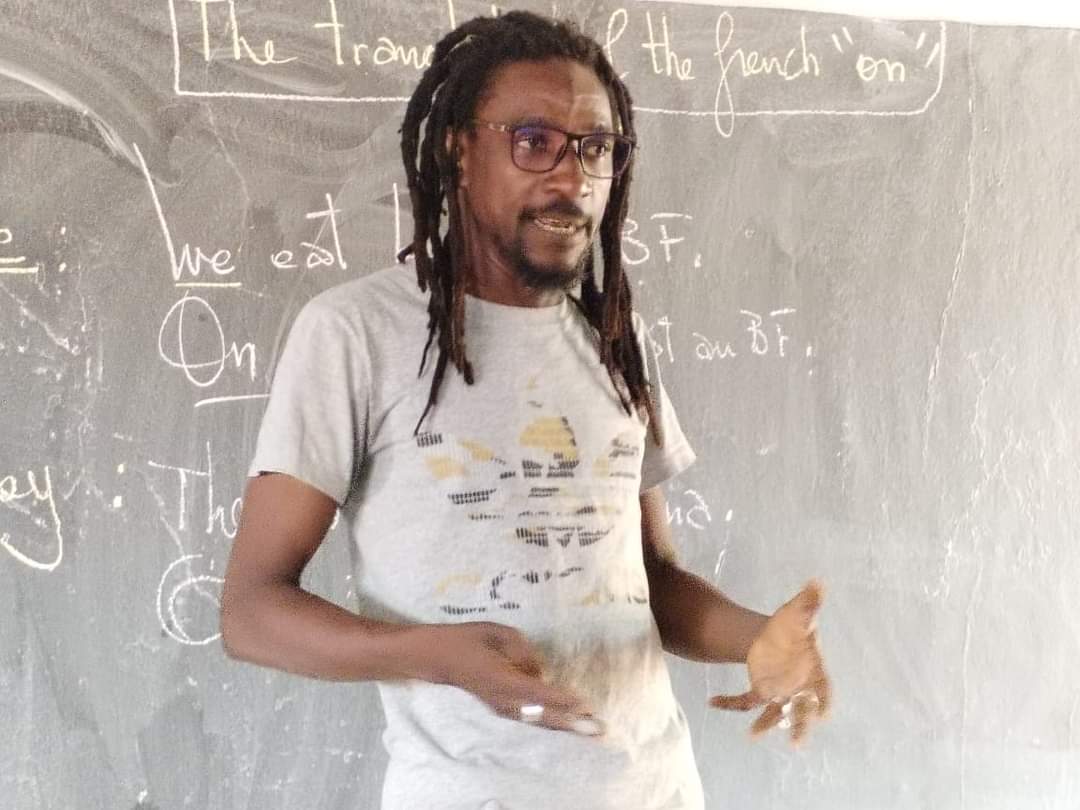 Boureima Sawadogo, l’enseignant  »rasta »