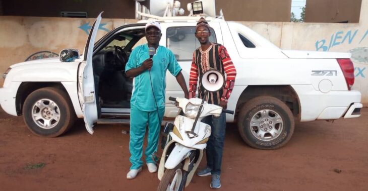 Burkina:  Issaka Siemdé, profession crieur public à Koudougou