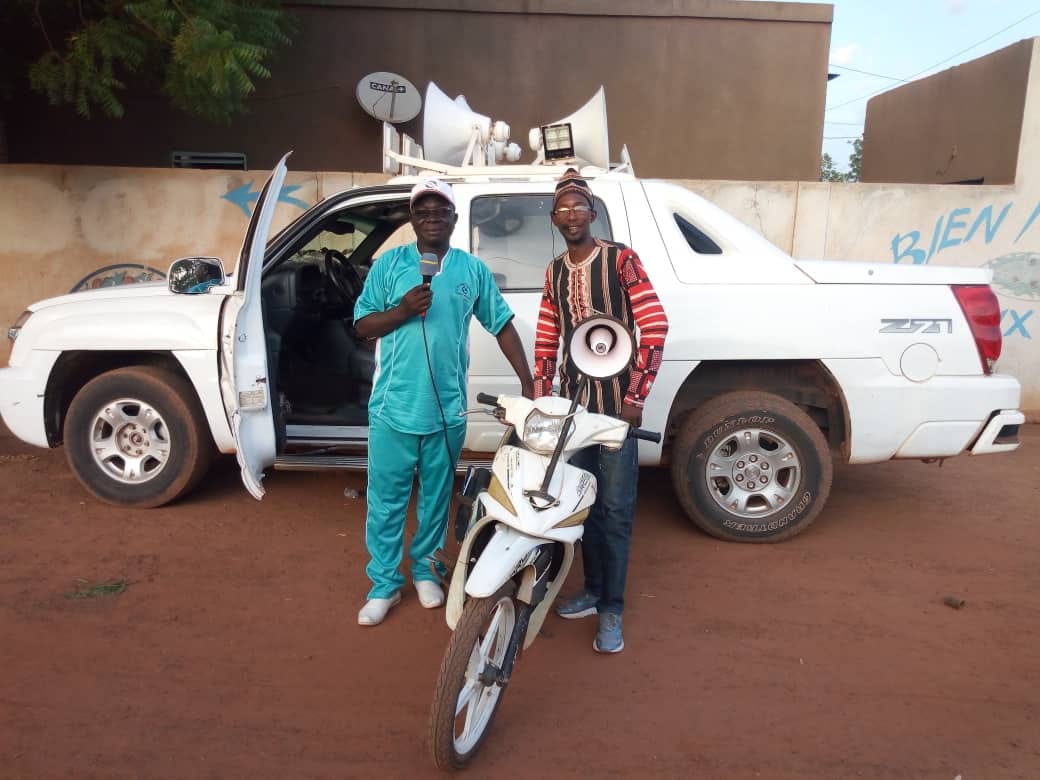 Burkina:  Issaka Siemdé, profession crieur public à Koudougou