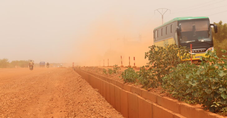 Sortie-est de Ouaga : une bouffée de poussière avant la fin du calvaire