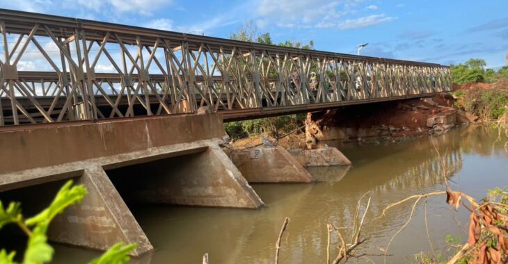 Les conséquences des pluies sur des routes à Bama et Orodara