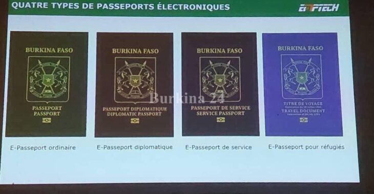 Burkina: un nouveau passeport sans la mention et le logo de la CEDEAO