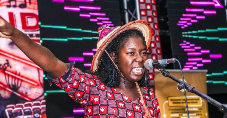 Grâce Ki, la slameuse qui fait rimer passion et climat