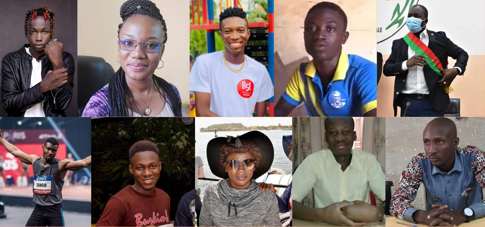 Burkina : 10 jeunes à suivre en 2021