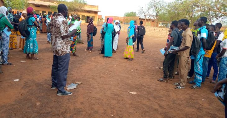 Examens scolaires à Ouahigouya : le tourment des élèves déplacés internes