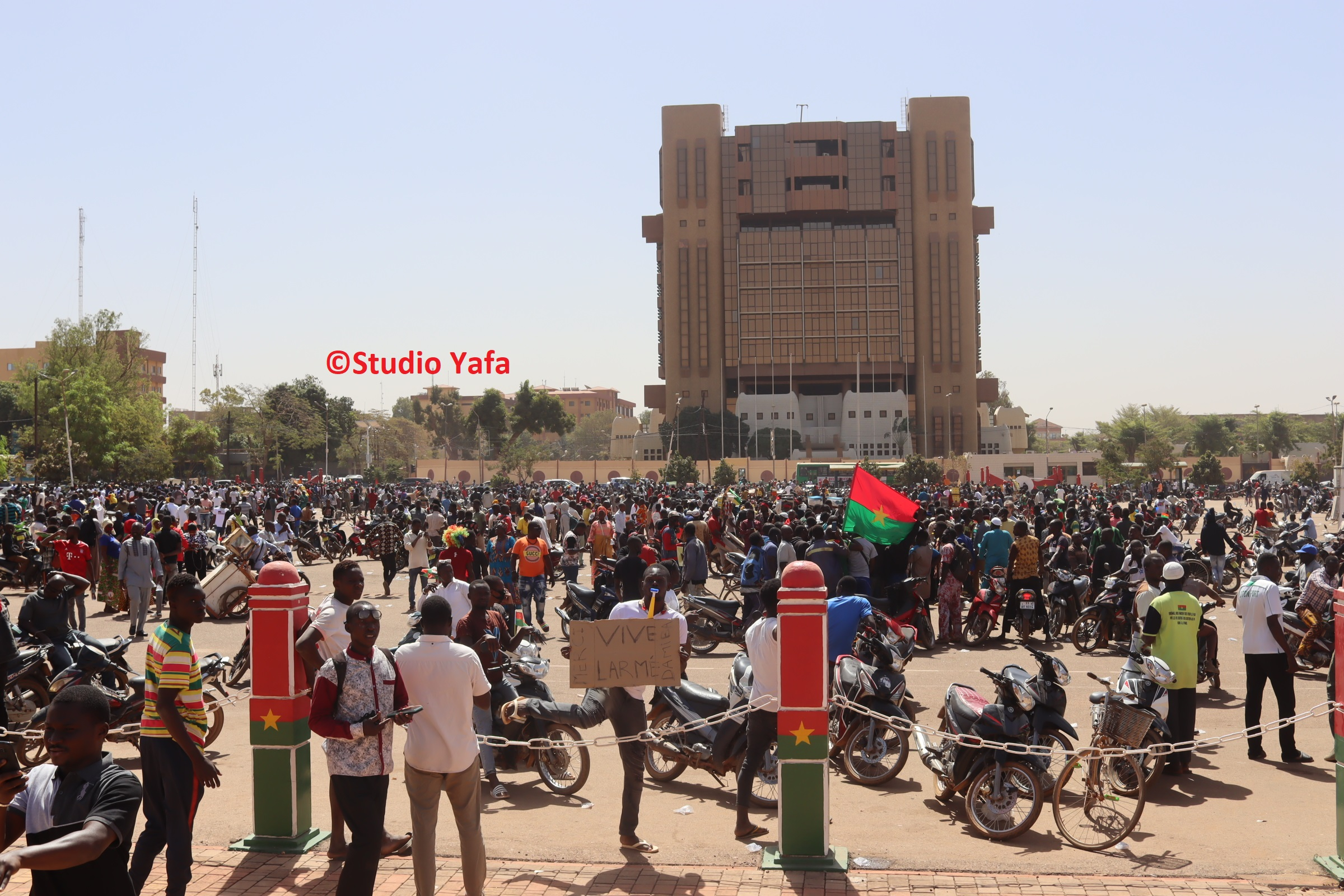 Putsch au Burkina : Des manifestants dans l’euphorie