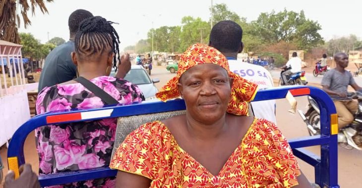 Mariam Traoré, femme battante, conductrice de tricycle, ramasseuse d'ordures