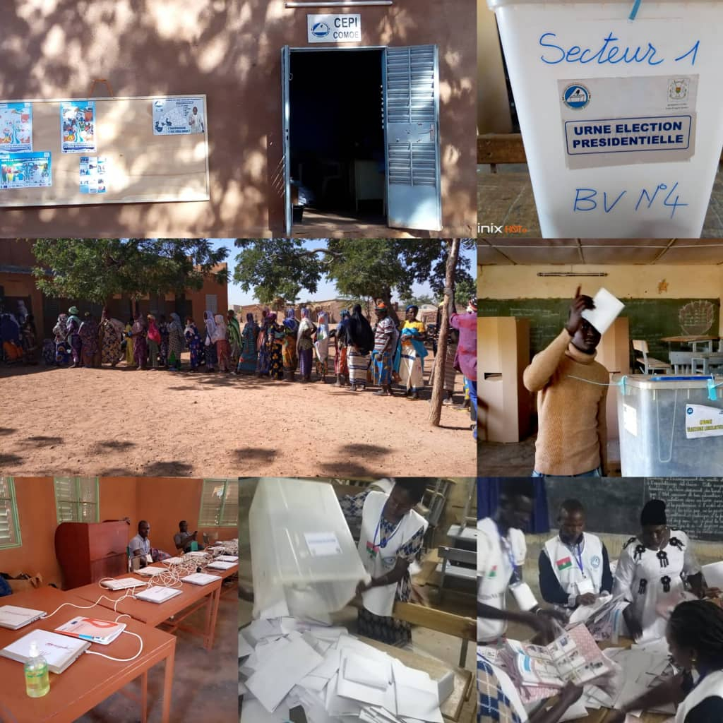 Burkina : les temps forts de la journée électorale