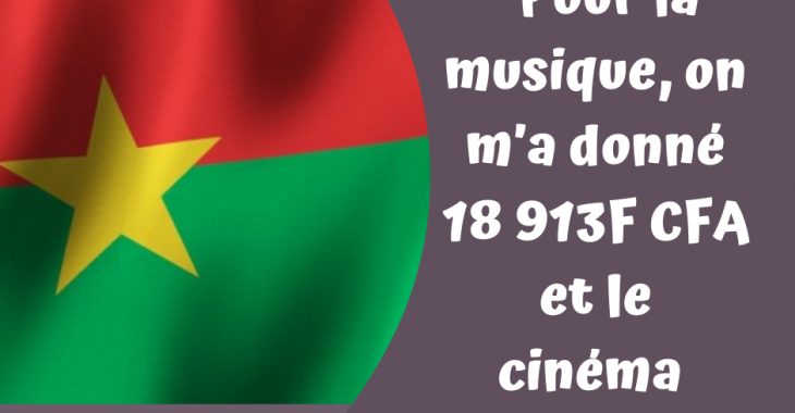 Droits d’auteurs : pas assez selon des artistes burkinabè