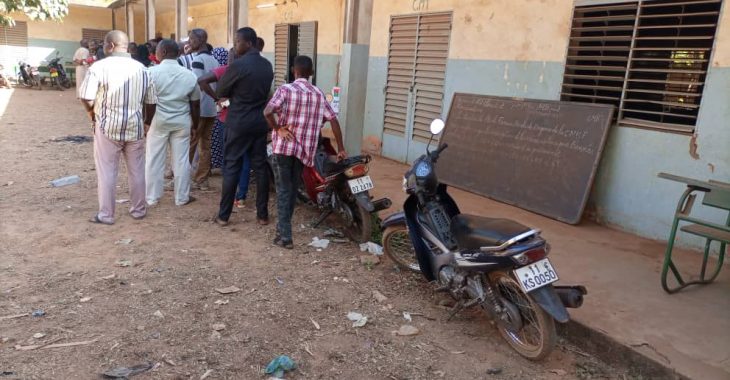 A Ouagadougou, les électeurs ne se bousculent pas pour voter