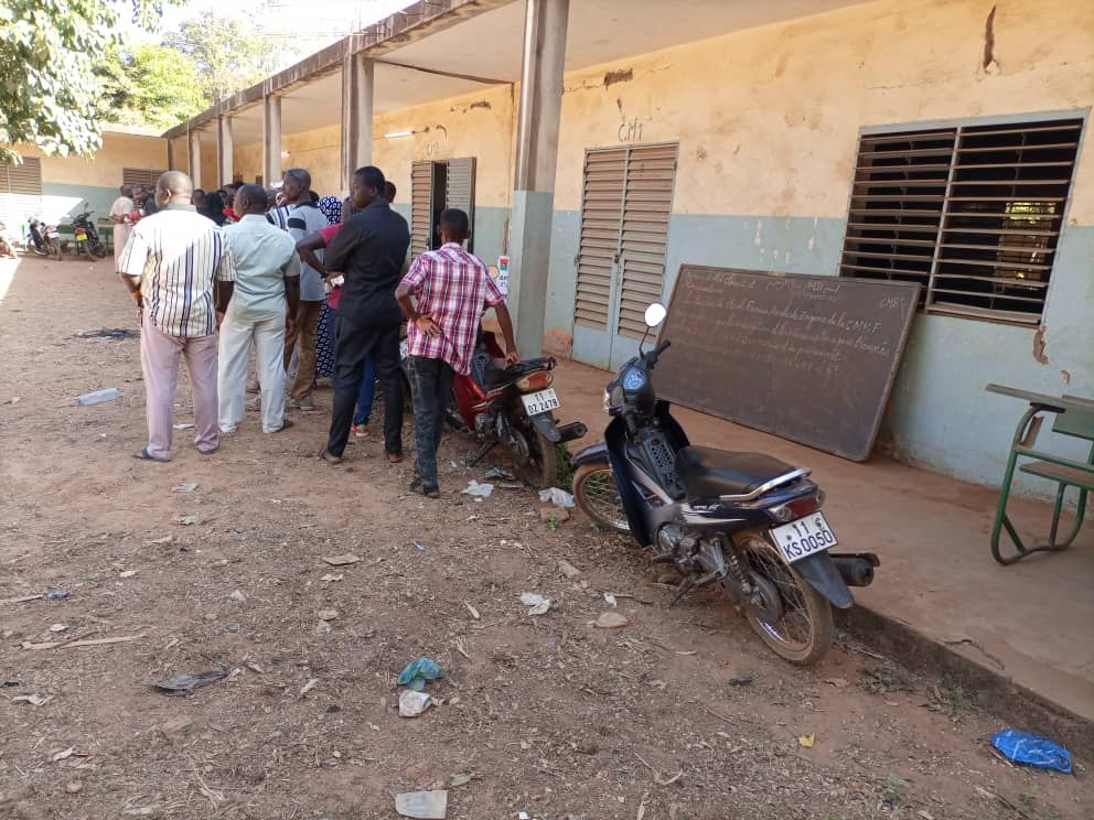 A Ouagadougou, les électeurs ne se bousculent pas pour voter