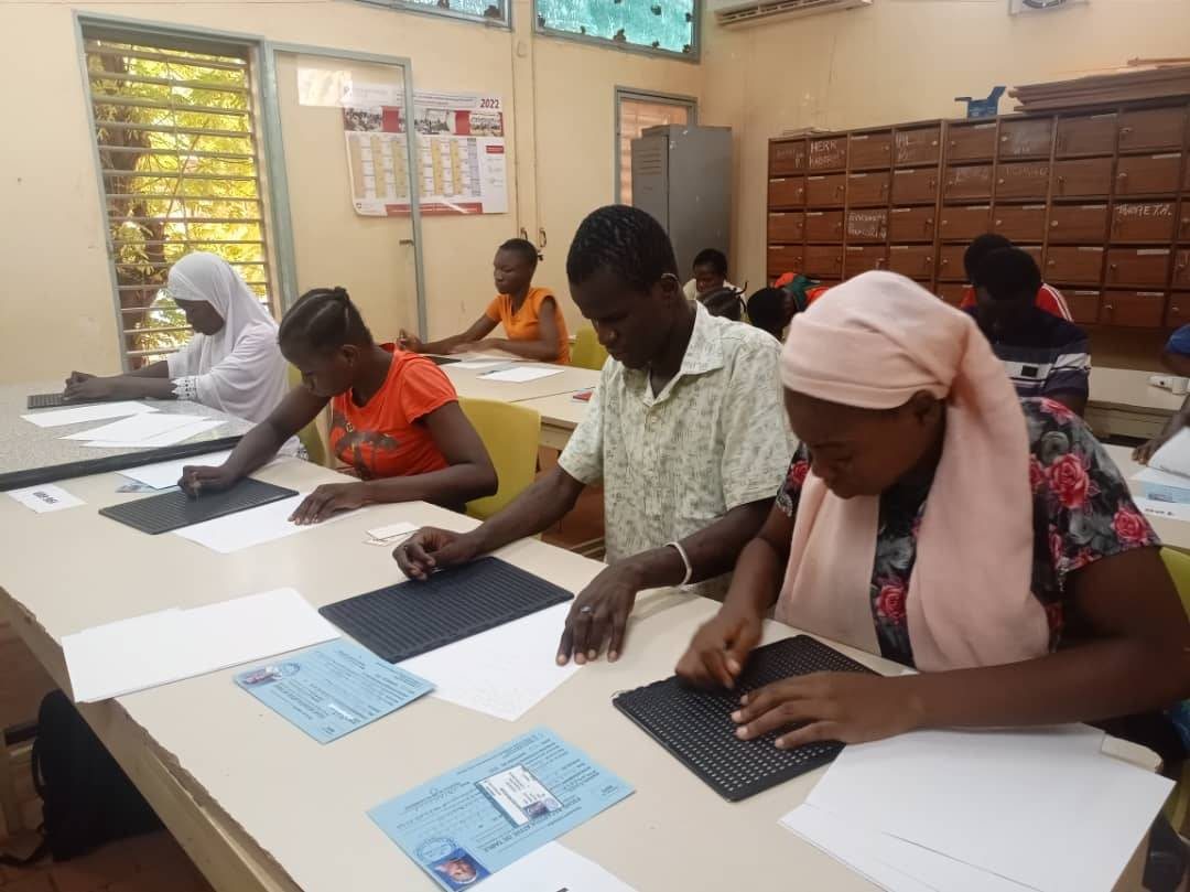 Handicapés visuels : A Ouaga, une seule admise sur 24 candidats au premier tour du BEPC