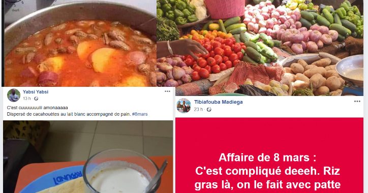Burkina : les «cordons-bleus» du 8 mars