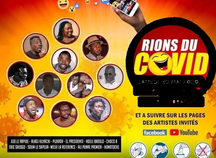 « Rions de la Covid-19 » au Burkina