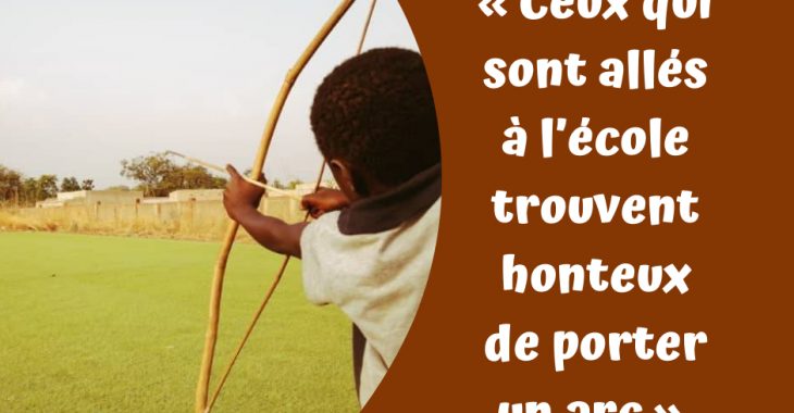 Tirs à l’arc à Gaoua : des jeunes manquent à l’appel