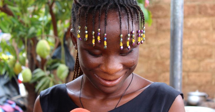 A Koudougou, le parcours scolaire inspirant de Wendyam Zoundi, 14 ans, handicapée visuelle