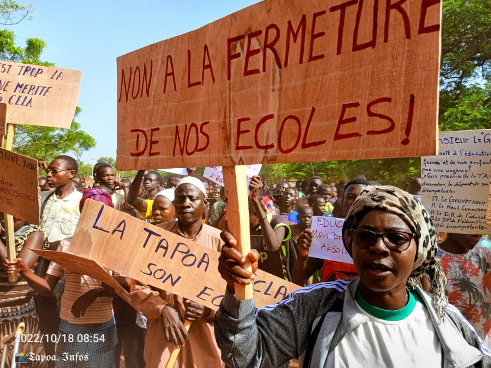 Diapaga : toujours pas de classe pour les élèves des établissements publics