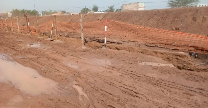 Ouaga : saison pluvieuse et chantiers, le calvaire des riverains
