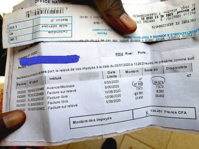 Burkina : des factures salées après la période de grâce