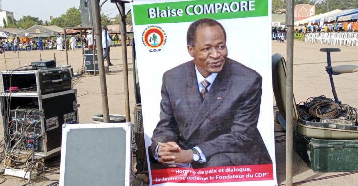 Meeting du CDP à Ouaga : Blaise Compaoré dans les esprits