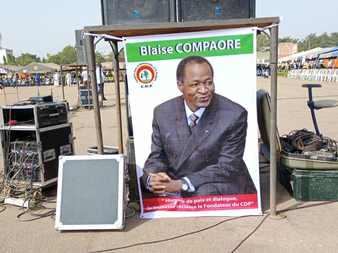 Meeting du CDP à Ouaga : Blaise Compaoré dans les esprits