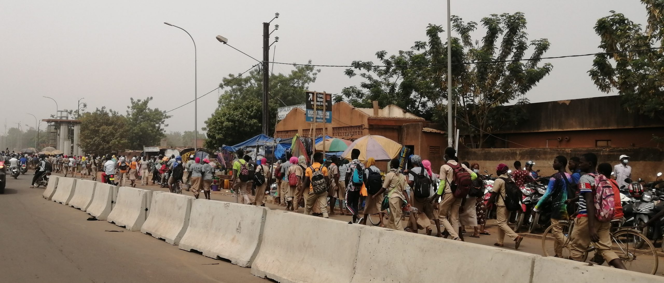 Ouaga : des élèves manifestent pour la reprise des activités socioculturelles