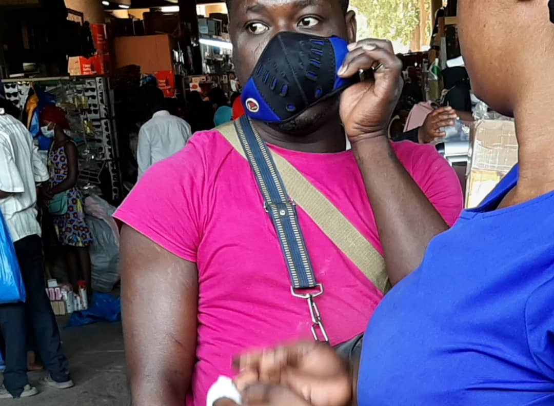 Covid-19 au Burkina : “swag” avec leurs masques