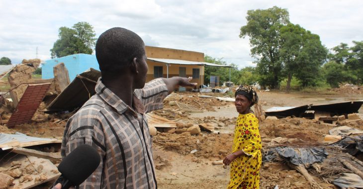 Boromo : après des inondations, les sinistrés menacés par une insécurité alimentaire