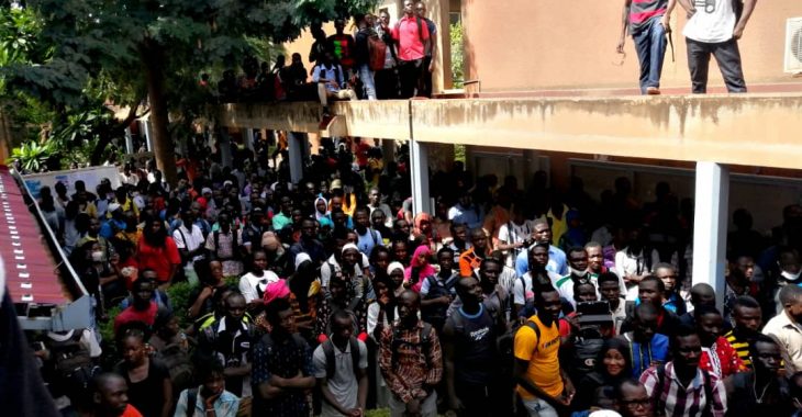 Université Joseph Ki-Zerbo : double colère des étudiants en médecine